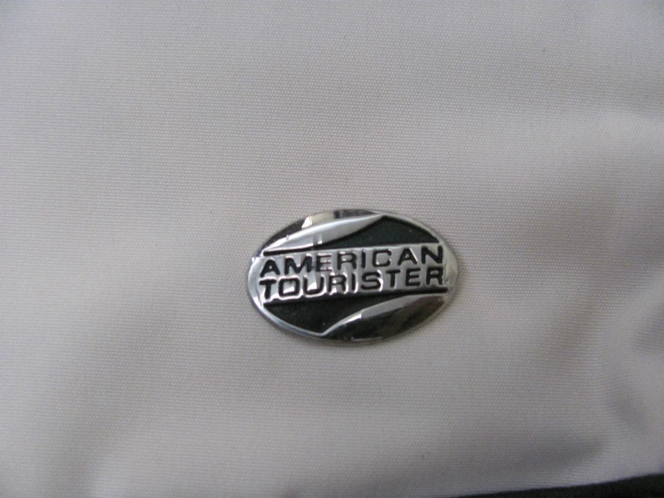 Nueva bolsa de viaje American Tourister bolsa de cosméticos caqui y negra 10" x 8,5" Foto 2 de 3