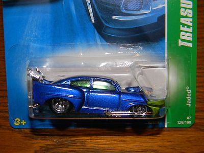 RARE VARIATION-NO TAMPO- JADED - HOT WHEELS 2007-#8/12-TREASURE