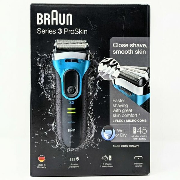 Braun Series 3 ProSkin 3080s Wet or Dry Electric Foil Shaver for sale online eBay