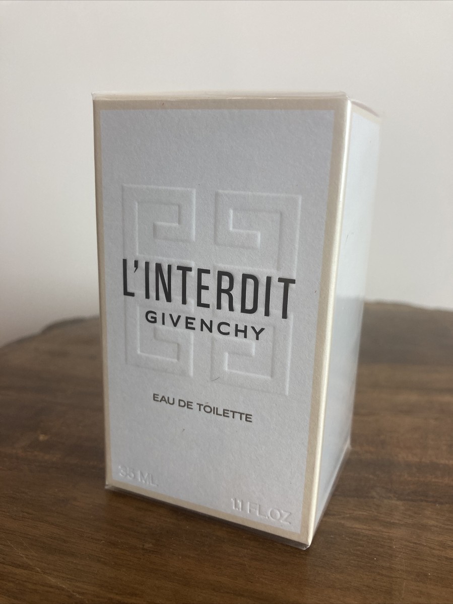 GIVENCHY L'Interdit Eau de Toilette Spray 1.1oz/35ml EDT NEW