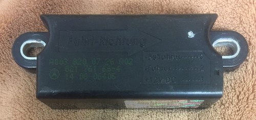 Mercedes W211 W203 W209 W219 Crashsensor Aufprallsensor Airbagsensor A0038200726