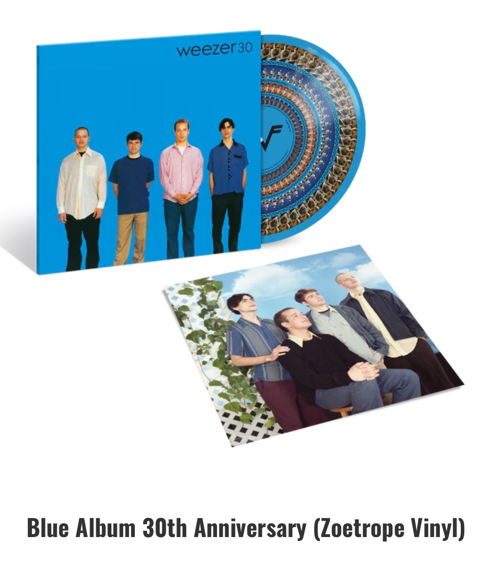 Blue Album 30th Anniversary (Zoetrope Vinyl) weezer | eBay
