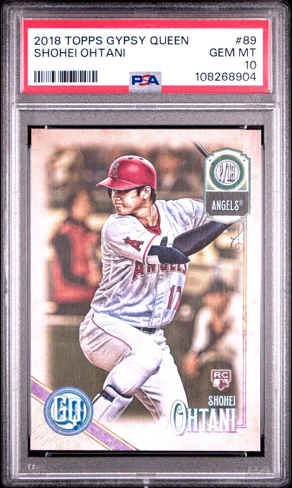 Shohei Ohtani trading card