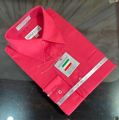 Daniel Ellissa Men's 15.5 34/35 Fuchsia Dress Shirt Convertible Cuff Tailored | eBay Daniel Ellissa Men's 15.5 34/35 Fuchsia Dress Shirt Convertible Cuff Tailored | eBay