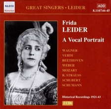 Frida LEIDER - A Vocal Portrait (2 CDs, 2003 Naxos)