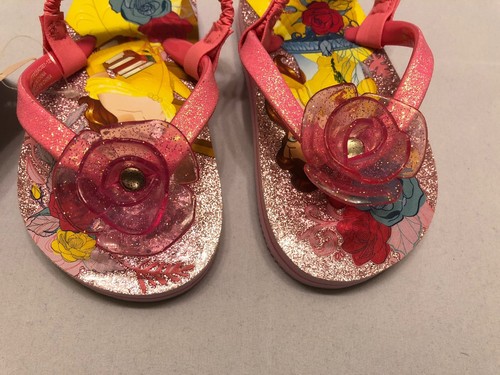 Disney Princess Girls Sandals Size Small 5-6 Beachwear Baby Toddlers - Picture 8 of 8