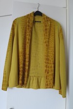 LUISA CERANO traumhaft schöne offene Weste Gr. 36/38 Kaschmir/Seide sehr gut