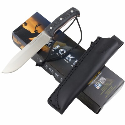 #ad Joker Nomad 6.5 Black Canvas Micarta Fixed Blade Knife Bohler N695 Stainless $159.95