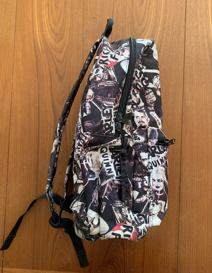 Mochila Harley Quinn Escuadrón Suicida Impresión Completa DC Bolsa de Libros Foto 4 de 4