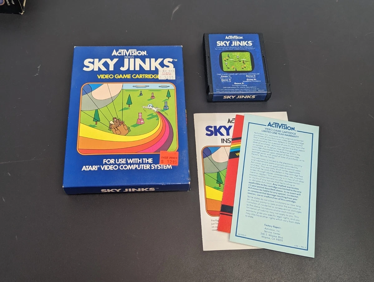 Sky Jinks, Atari Jogos online