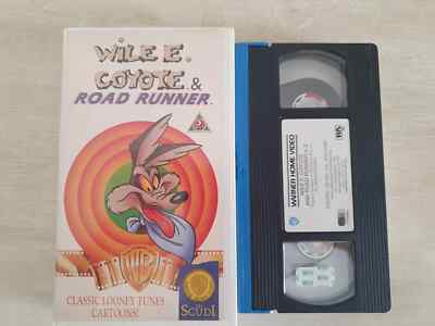 VHS USED LOONEY TUNES: WYLE E.COYOTE & ROAD RUNNER VOL.2 - GLI SCUDI
