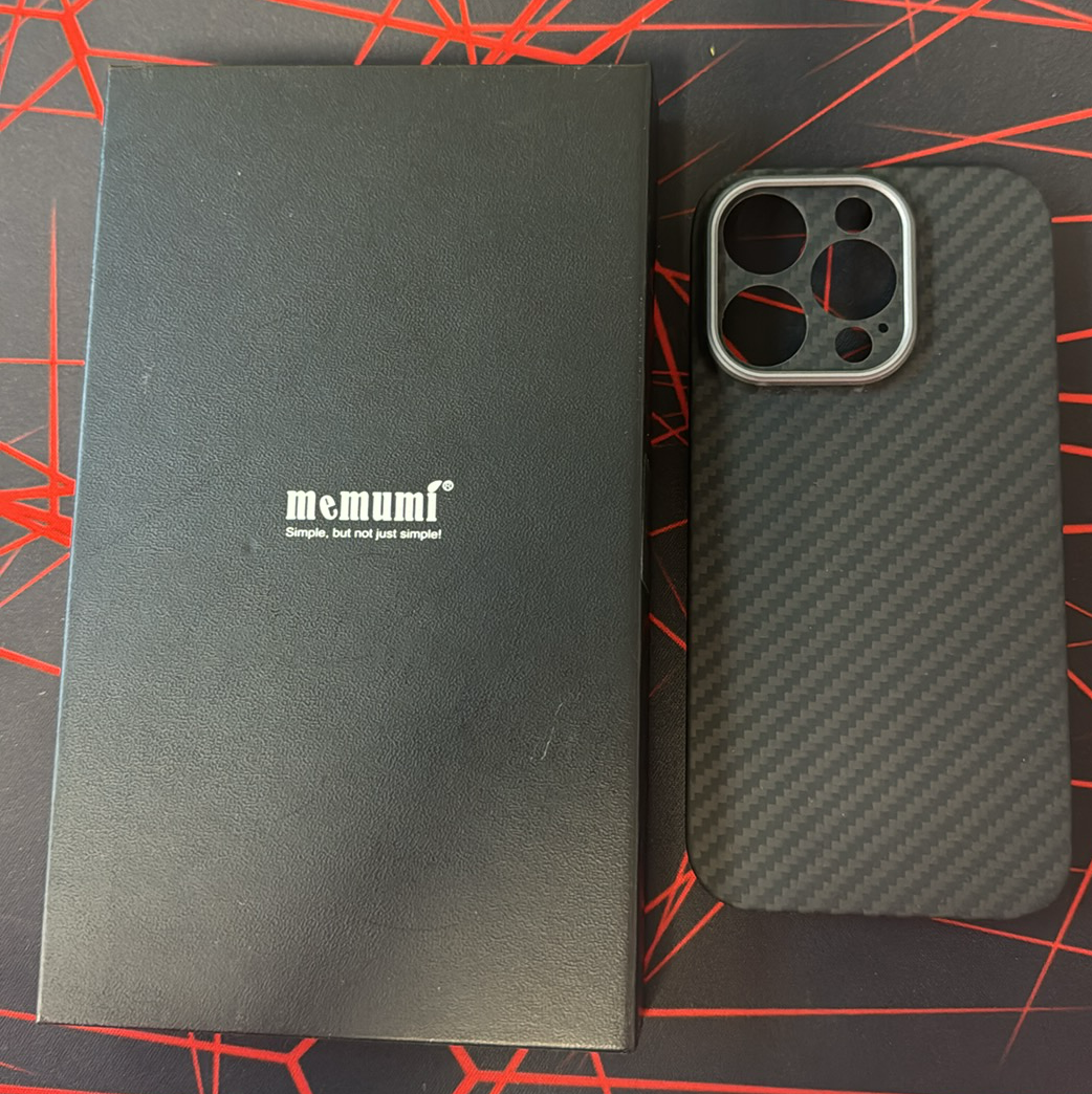 Memumi Aramid Fibre Slim Fit Cover For Iphone 14 Pro | INDIA