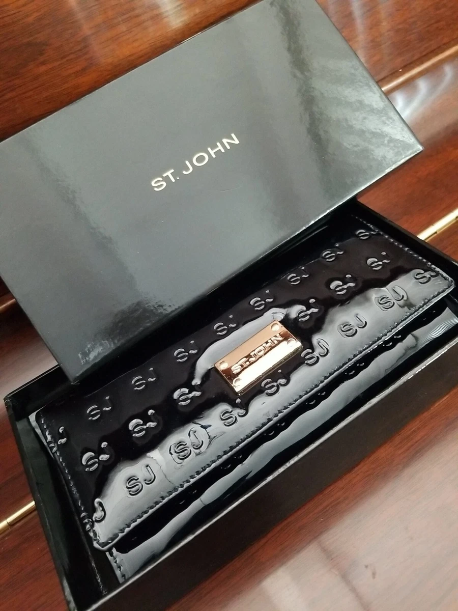 Navy patent leather clutch new arrivals