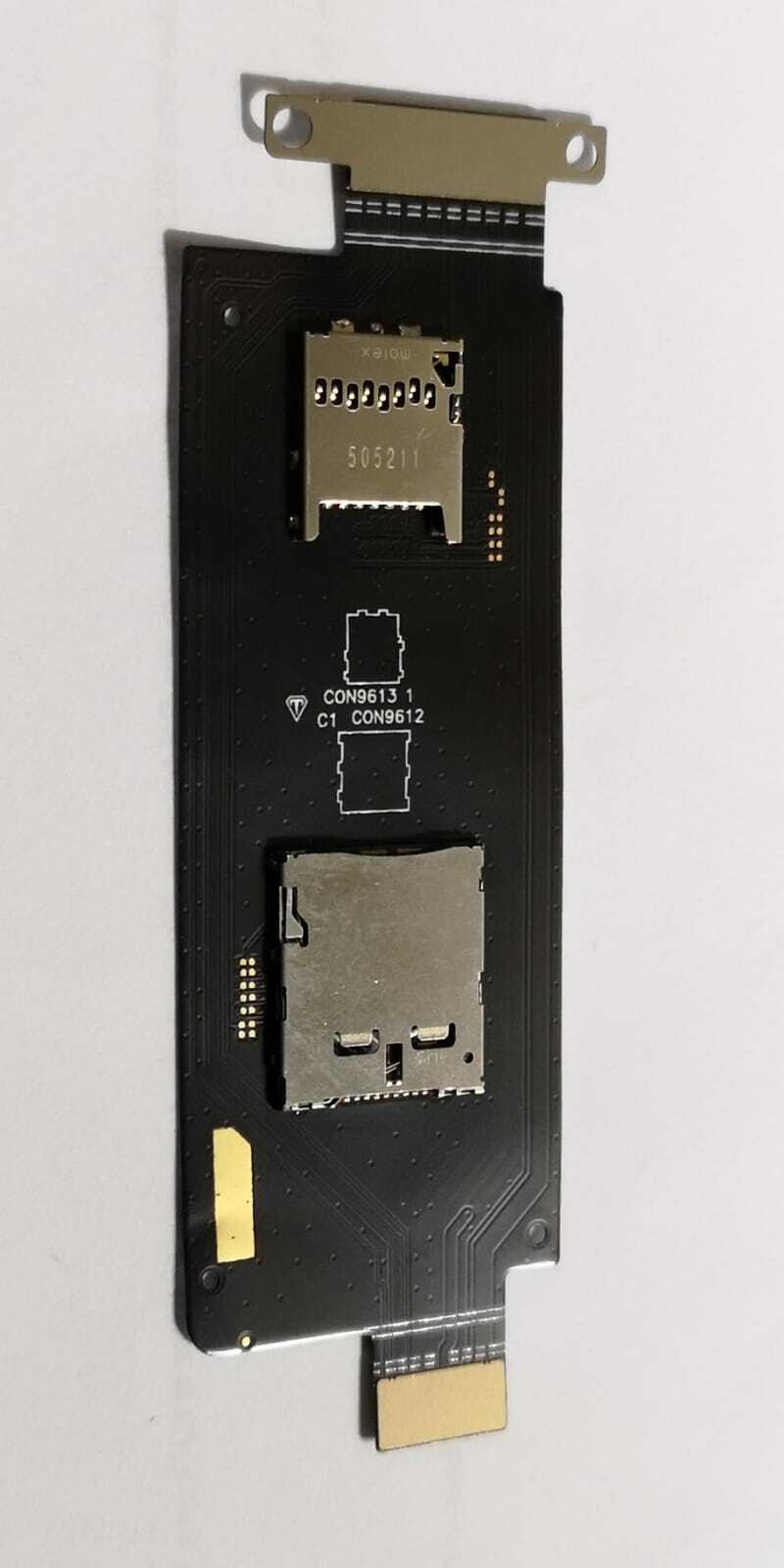 Lettore SLOT scheda SIM CARD+VANO MICRO SD PER ASUS ZENFONE 2 ZOOM ZX551ML