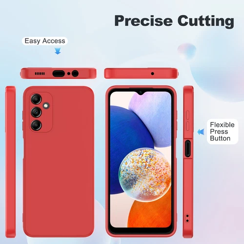 Custodia silicone antiurto telefono 5G per Samsung Galaxy A14 A15 A54 A55 A25 - Foto 47 di 56