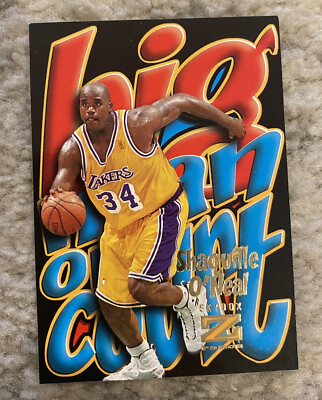 Shaquille O'Neal SHAQ Big Man On Court UNCUT Sky Box Z Force Card