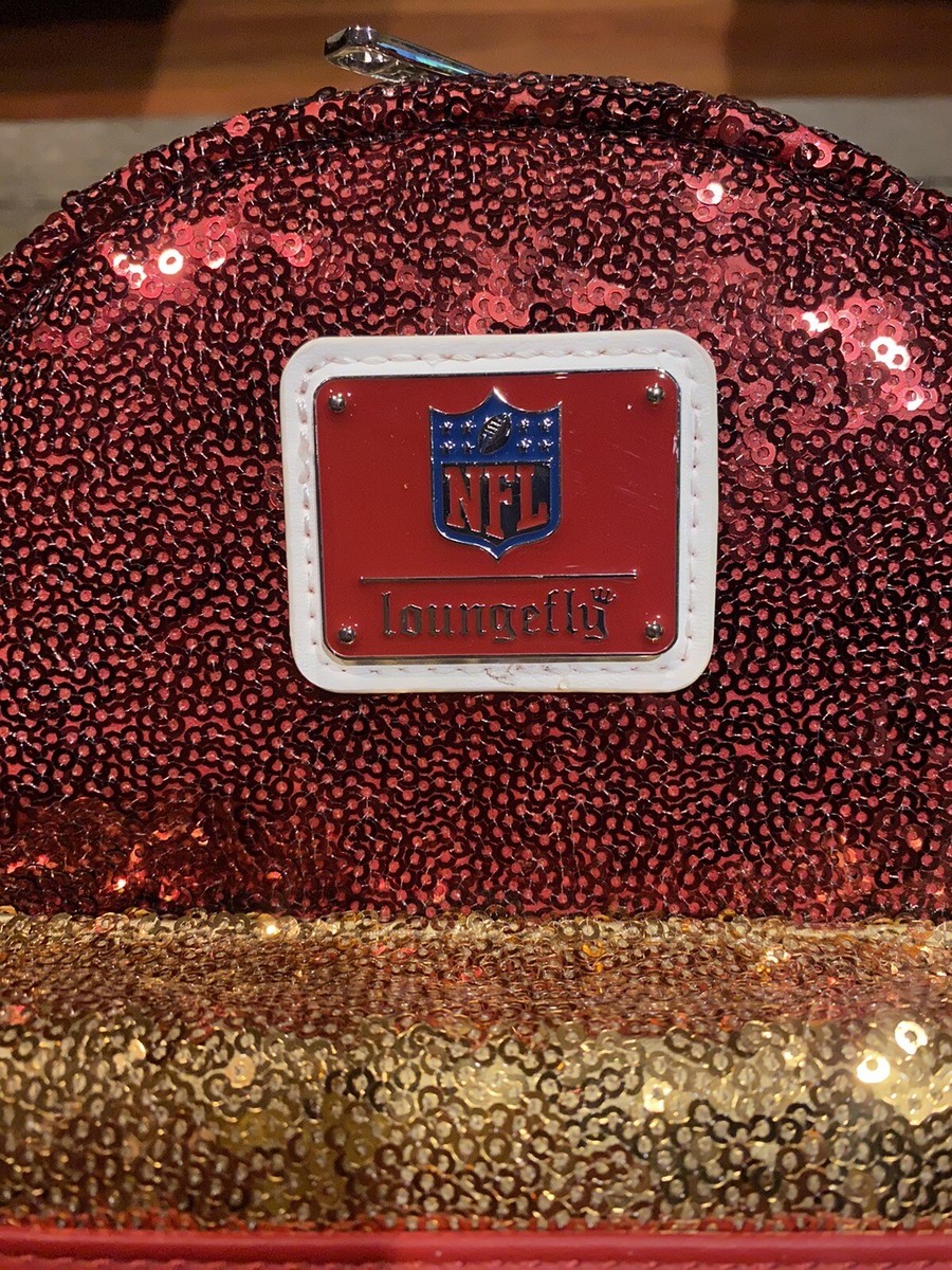 NFL San Francisco 49ers Loungefly Sequin Mini Bagpack