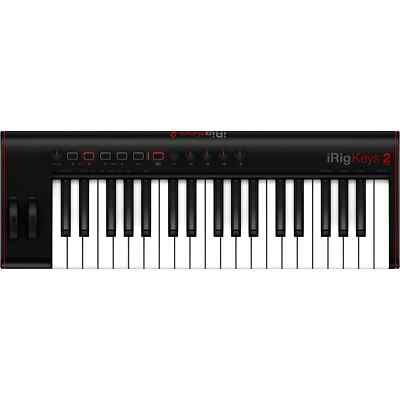 IK Multimedia iRig Keys 2 Pro | 37-Full-Size-Key Controller for iPhone, iPad, PC