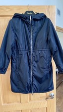 Prada Black Nylon Jacket Size 40 Lightway  Puffer Coat !Beautiful  .Authentic!