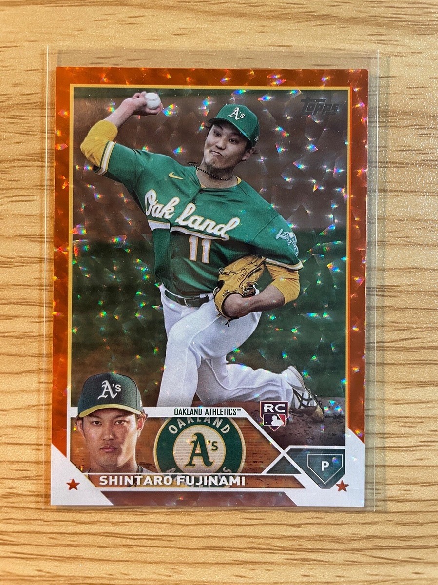 2023 Topps Series 2 #561 Shintaro Fujinami RC Orange Foil