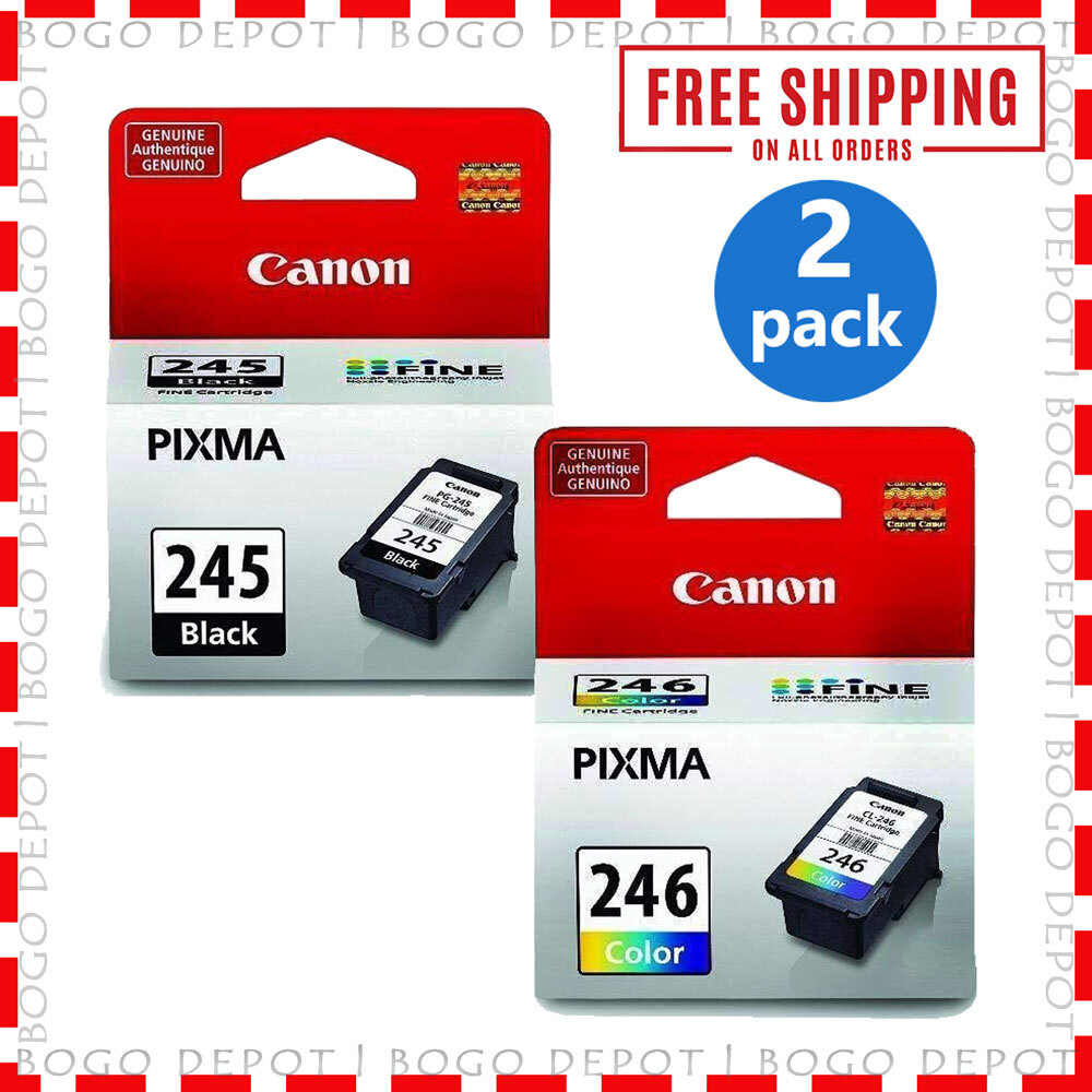 NEW Canon 245 246 Ink Cartridge Black Color MG2522 TR4522 TS3320