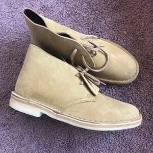oak suede desert boots