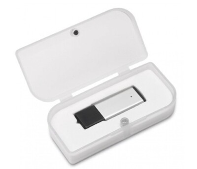 Lot De 10 Boîtes Métalliques Fenêtre Carrée Argent - Étui Rangement Clé USB, Bijoux, Bonbons, Petit Cadeau
