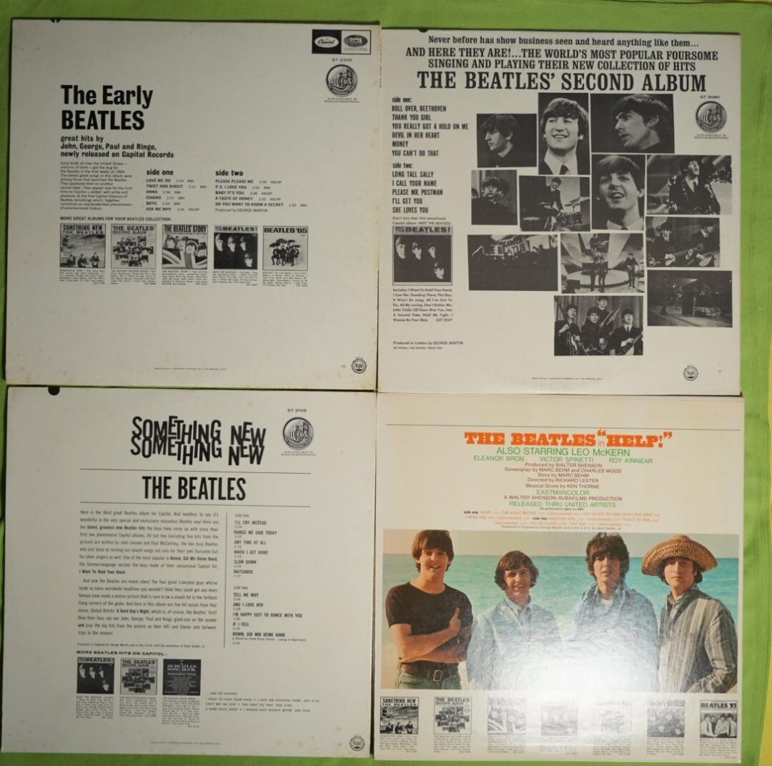 The Beatles - FRC Box set of 7 Japan LP w/Booklet SECOND ALBUM