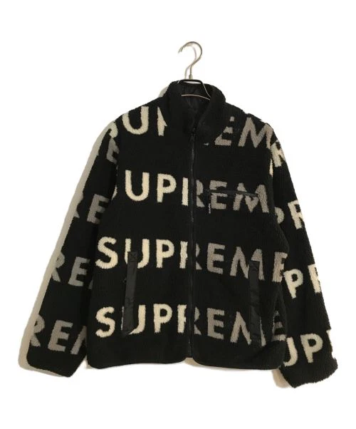 Veste polaire réversible Supreme noire taille M