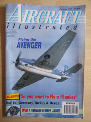FLUGZEUG ILLUSTRIERT 2/1993 GRUMMAN AVENGER SU-27 FLANKER BAE 146 CONTI FLUG