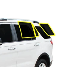 Precut Rear Windows Nano Ceramic Window Tint Film Kit Fits Ford Explorer 11-19