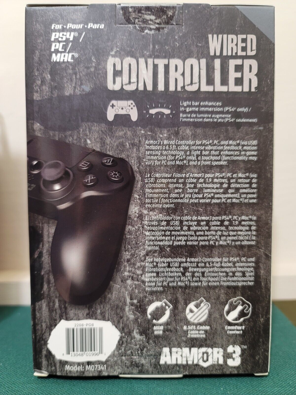 USB Wired Gaming Controller, Autmor PC Game Controller Joystick