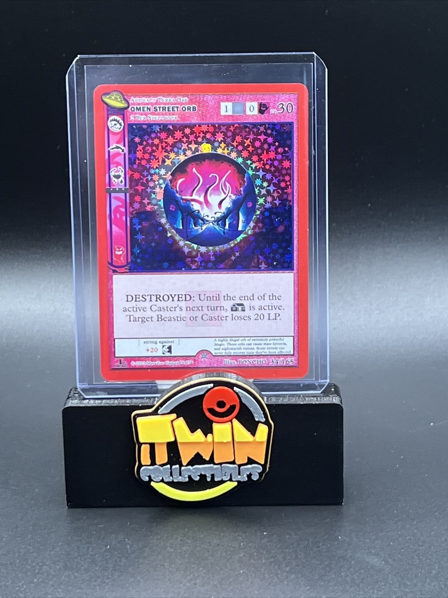 Omen Street Orb 34/165 MetaZoo UFO 1st Edition Full Holo Card NM