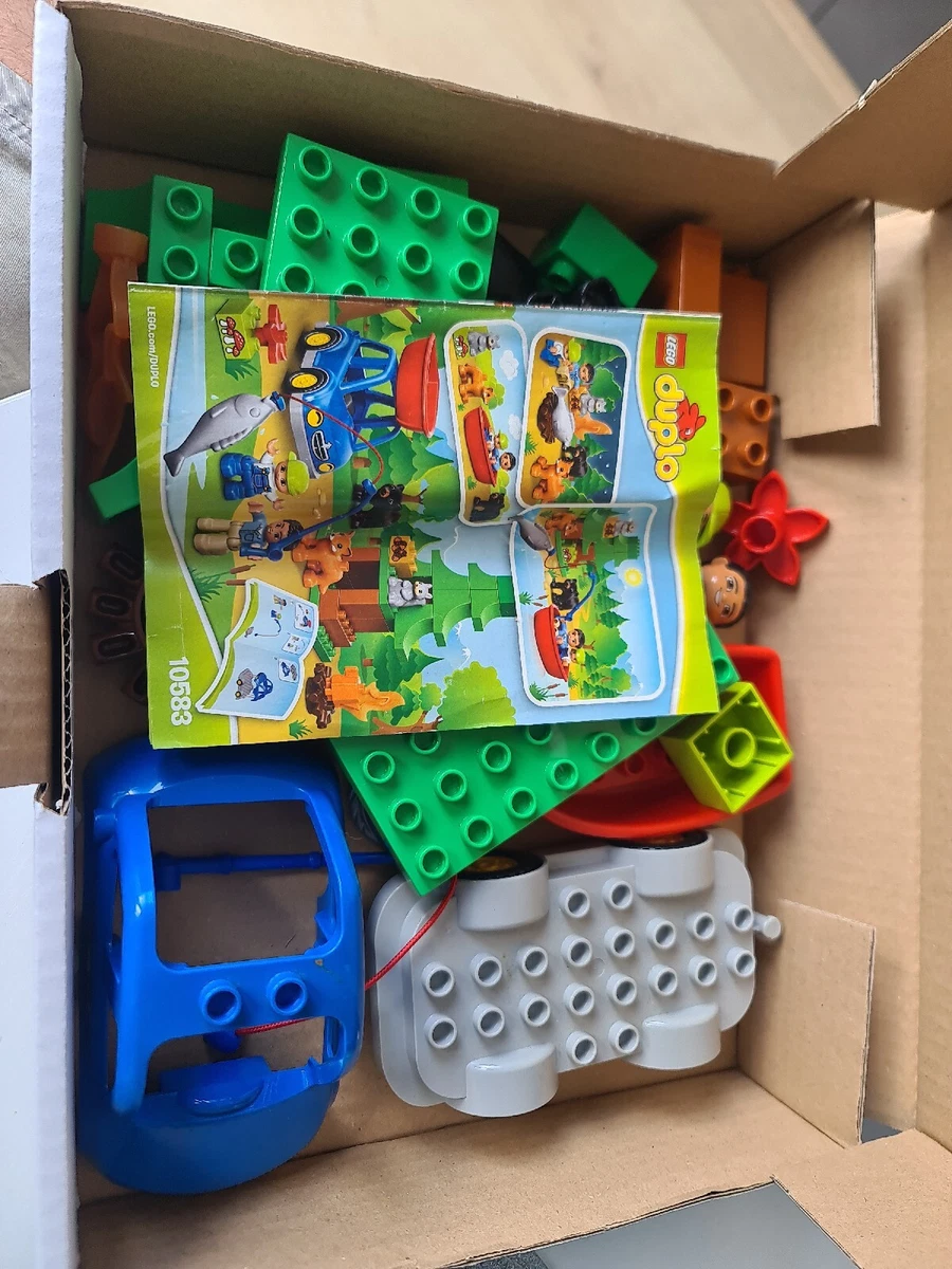 LEGO DUPLO SET 10583 FOREST FISHING TRIP 100 COMPLETE USED