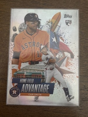  2025 Topps Update Home Field Advantage SP #HA-42 Cam Smith RC Houston Astros 