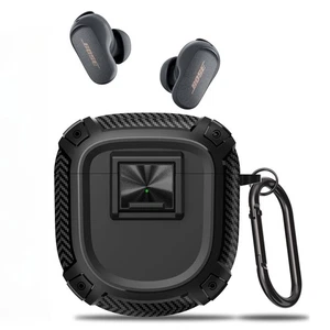 Shockproof Secure Lock Armor Case for Bose QuietComfort Earbuds II Ultra