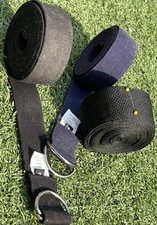 Weight Lifting Wrist Straps D-Ring Lot 3 Gym Training Support