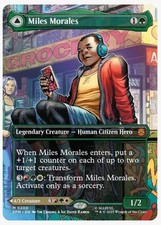 Miles Morales 0200 Regular Borderless Marvels Spider-Man MTG