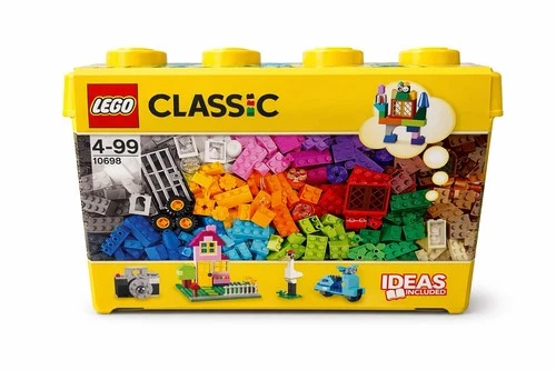 LEGO 10698 Classic Large Creative Brick Box - Bulk Bricks Storage Case NEW