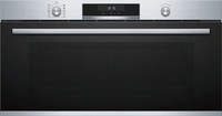 Bosch VBC5580S0 Serie 6 Einbau-Backofen, 48 X 90 Cm Extra Breit, Lcd-Touchdispla