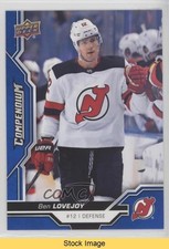 2018-19 Upper Deck Compendium Blue Ben Lovejoy #247 READ o1h