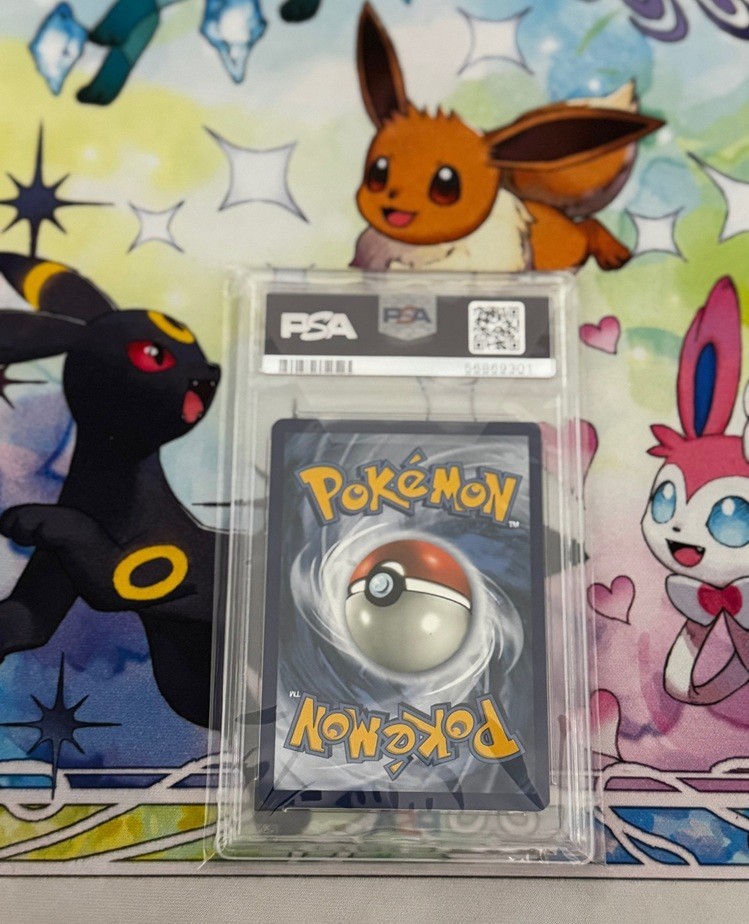 2019 POKEMON EEVEE HOLO #SM235 SUN MOON PREMIUM COLLECTION PROMO PSA 10