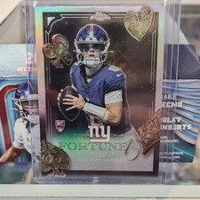 Topps 2025 Chrome #F15-24 Jaxson Dart Fortune 15 New York Giants NFL