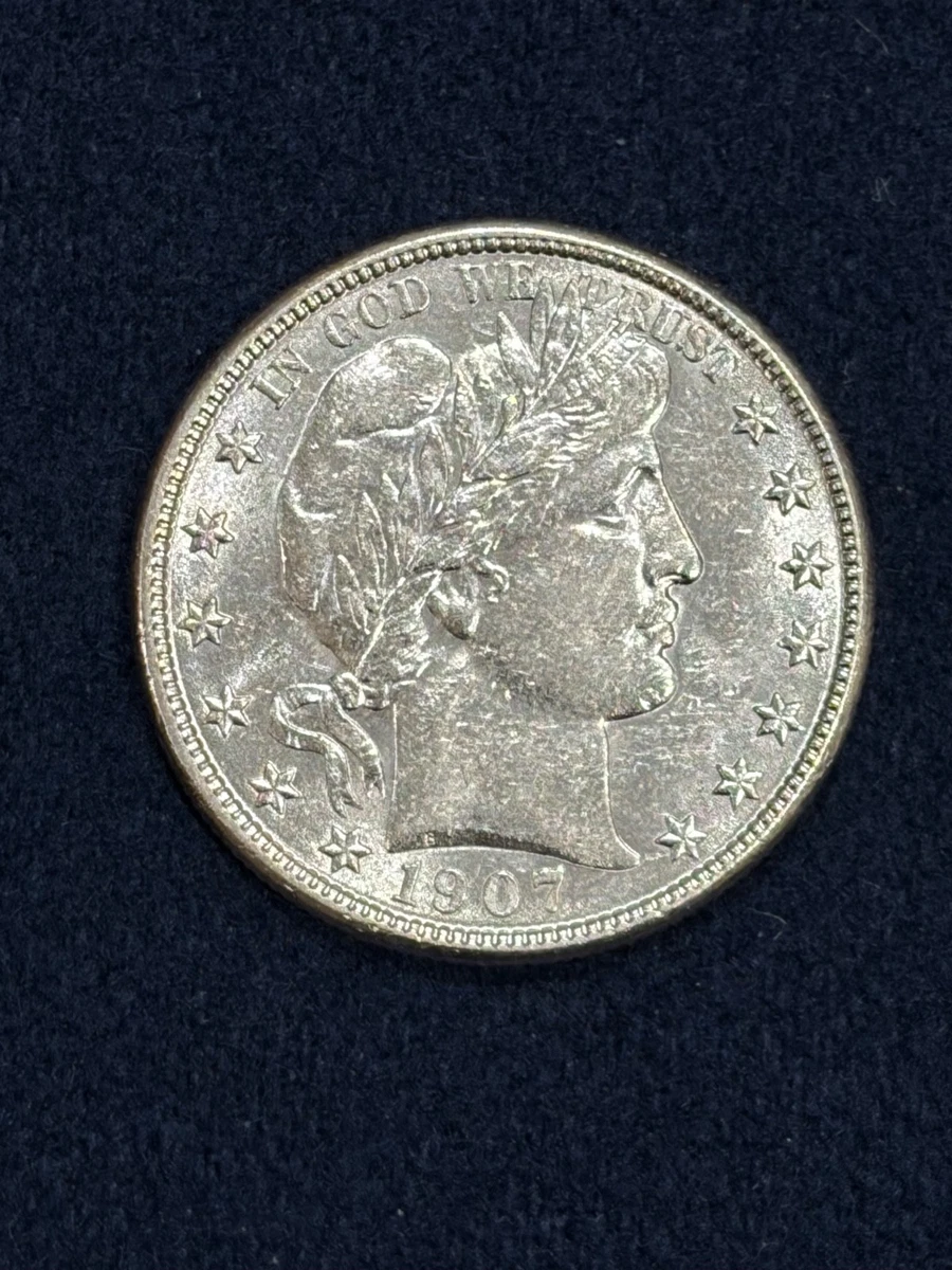 K*i様 1907年 アメリカ バーバー ハーフダラー 4枚セット 1907 Year Barber Half Dollars (1892-1915) for sale | eBay