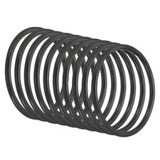 10PCS 2 Inch Round Dream Catcher Rings Metal Wreath Floral Rings Hoop Black