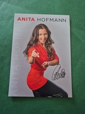 Anita Hofmann  ,   Fernsehen , Musik ,  Autog...