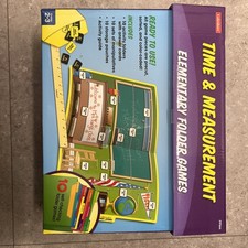 Lakeshore Learning Time  Measurement : Elementary Folder Games GRADES 2-3 new
