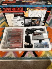 Super Nintendo SNES Console - Boxed & Working - StarWing Edition 