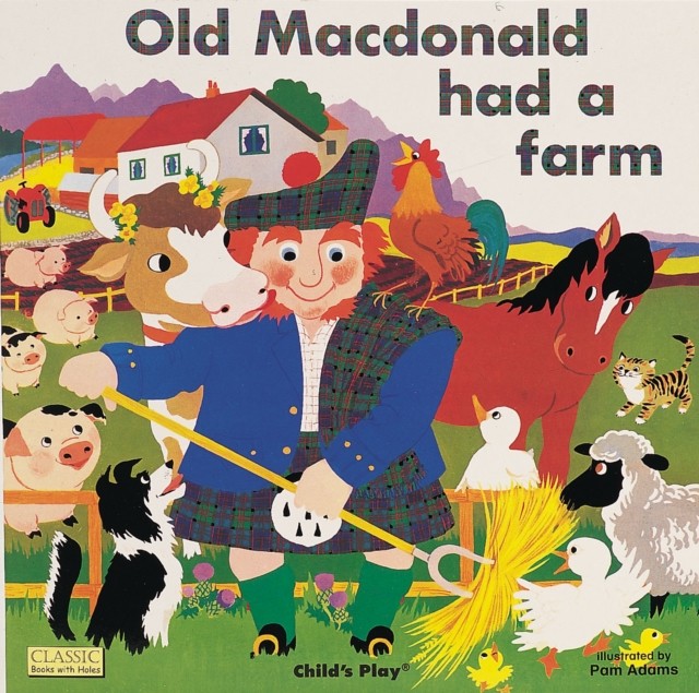 Old Macdonald had a Farm by Pam Adams (Paperback Book)