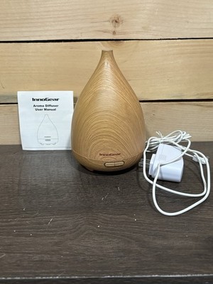 InnoGear Essential Oil Diffuser Very Clean! Brown Wood Tone